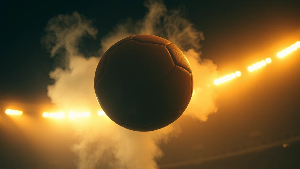 A ball suspended inside a glowing ring of light